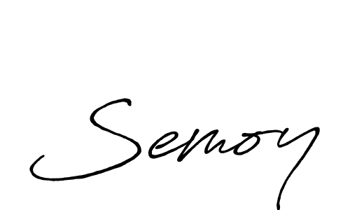 if you are searching for the best signature style for your name Semoy. so please give up your signature search. here we have designed multiple signature styles  using Antro_Vectra_Bolder. Semoy signature style 7 images and pictures png