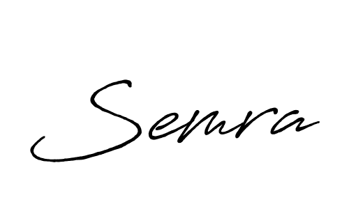 Antro_Vectra_Bolder is a professional signature style that is perfect for those who want to add a touch of class to their signature. It is also a great choice for those who want to make their signature more unique. Get Semra name to fancy signature for free. Semra signature style 7 images and pictures png