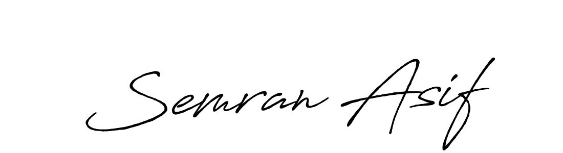 This is the best signature style for the Semran Asif name. Also you like these signature font (Antro_Vectra_Bolder). Mix name signature. Semran Asif signature style 7 images and pictures png