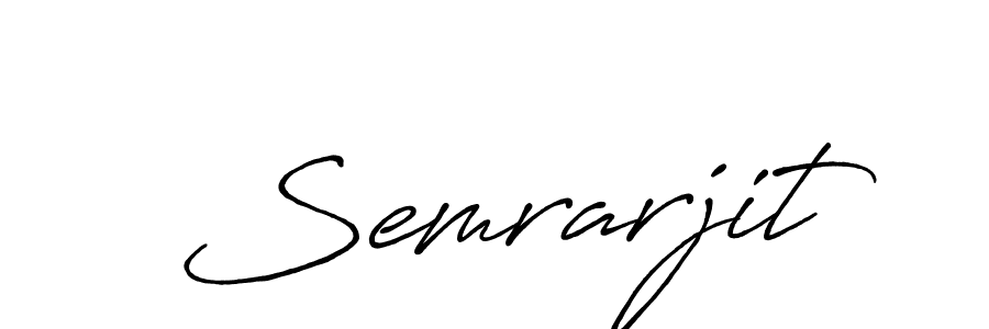 How to Draw Semrarjit signature style? Antro_Vectra_Bolder is a latest design signature styles for name Semrarjit. Semrarjit signature style 7 images and pictures png