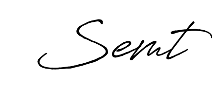 Designed for modern professionals: Semt name signature crafted with Antro_Vectra_Bolder script. Ready for digital PDF workflows. Semt signature style 7 images and pictures png