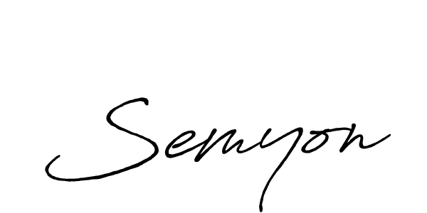 Best and Professional Signature Style for Semyon. Antro_Vectra_Bolder Best Signature Style Collection. Semyon signature style 7 images and pictures png