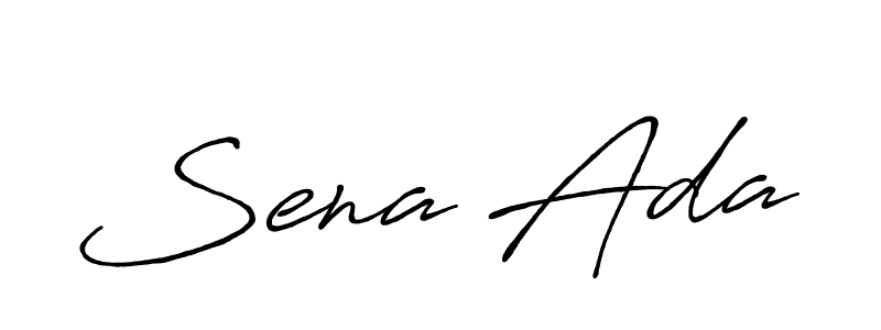 Best and Professional Signature Style for Sena Ada. Antro_Vectra_Bolder Best Signature Style Collection. Sena Ada signature style 7 images and pictures png