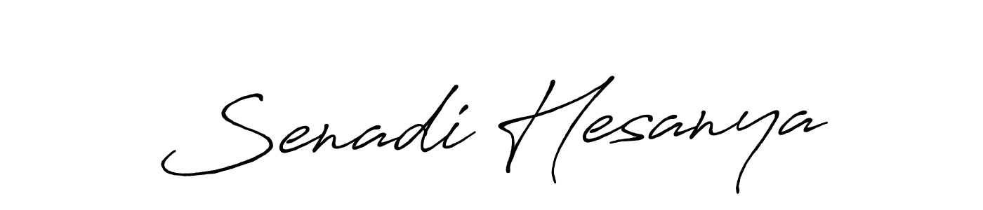 Make a beautiful signature design for name Senadi Hesanya. Use this online signature maker to create a handwritten signature for free. Senadi Hesanya signature style 7 images and pictures png