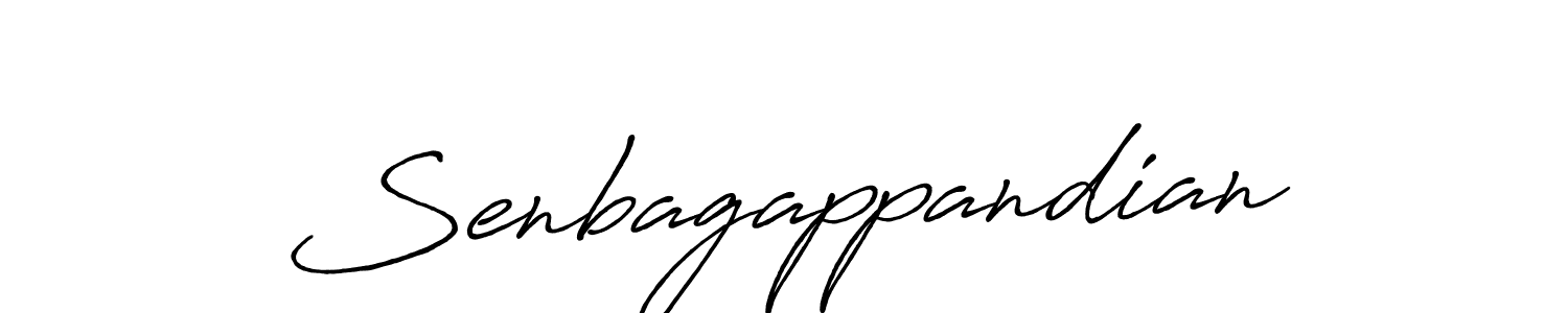 Create a beautiful signature design for name Senbagappandian. With this signature (Antro_Vectra_Bolder) fonts, you can make a handwritten signature for free. Senbagappandian signature style 7 images and pictures png