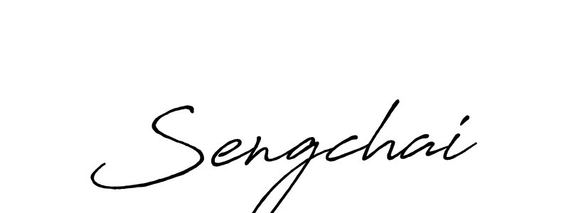 Make a short Sengchai signature style. Manage your documents anywhere anytime using Antro_Vectra_Bolder. Create and add eSignatures, submit forms, share and send files easily. Sengchai signature style 7 images and pictures png