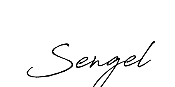 How to make Sengel name signature. Use Antro_Vectra_Bolder style for creating short signs online. This is the latest handwritten sign. Sengel signature style 7 images and pictures png