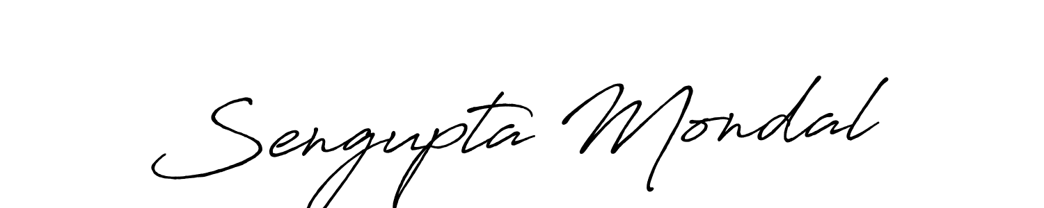 Make a short Sengupta Mondal signature style. Manage your documents anywhere anytime using Antro_Vectra_Bolder. Create and add eSignatures, submit forms, share and send files easily. Sengupta Mondal signature style 7 images and pictures png