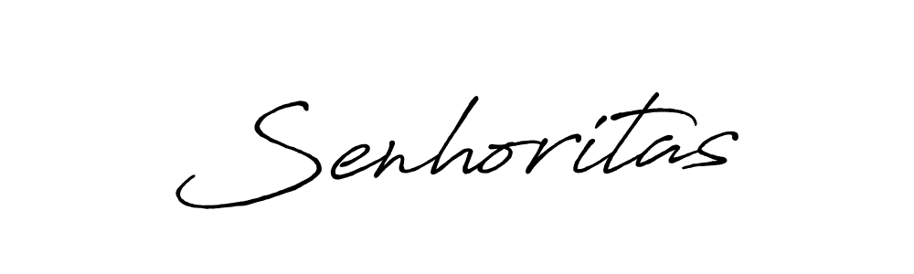 if you are searching for the best signature style for your name Senhoritas. so please give up your signature search. here we have designed multiple signature styles  using Antro_Vectra_Bolder. Senhoritas signature style 7 images and pictures png