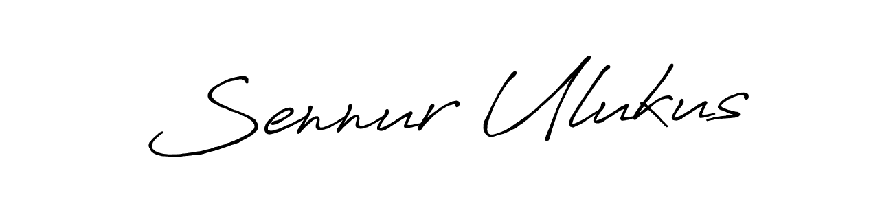 The best way (Antro_Vectra_Bolder) to make a short signature is to pick only two or three words in your name. The name Sennur Ulukus include a total of six letters. For converting this name. Sennur Ulukus signature style 7 images and pictures png