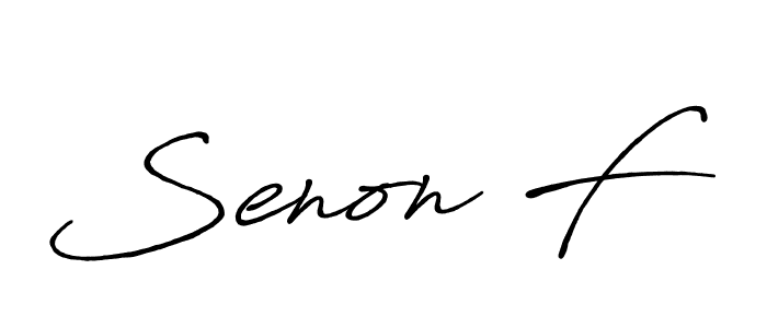 You can use this online signature creator to create a handwritten signature for the name Senon F. This is the best online autograph maker. Senon F signature style 7 images and pictures png