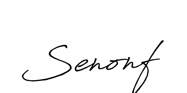 Similarly Antro_Vectra_Bolder is the best handwritten signature design. Signature creator online .You can use it as an online autograph creator for name Senonf. Senonf signature style 7 images and pictures png