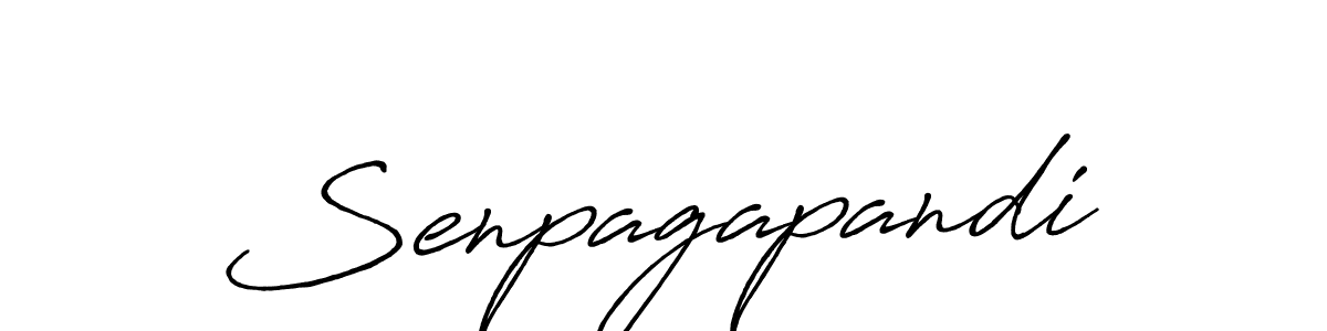 Use a signature maker to create a handwritten signature online. With this signature software, you can design (Antro_Vectra_Bolder) your own signature for name Senpagapandi. Senpagapandi signature style 7 images and pictures png