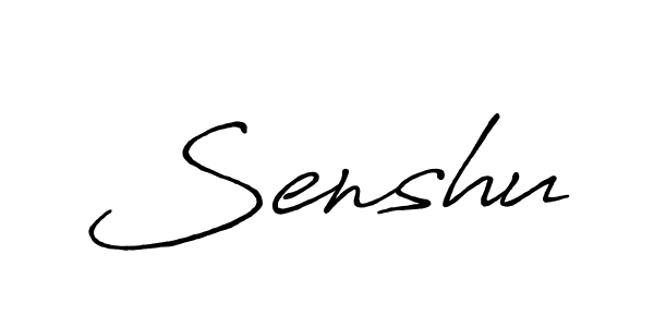 You should practise on your own different ways (Antro_Vectra_Bolder) to write your name (Senshu) in signature. don't let someone else do it for you. Senshu signature style 7 images and pictures png