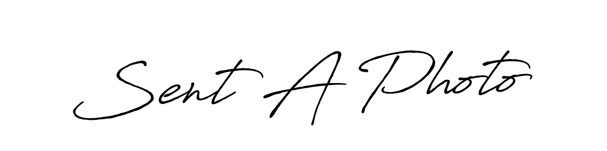 It looks lik you need a new signature style for name Sent A Photo. Design unique handwritten (Antro_Vectra_Bolder) signature with our free signature maker in just a few clicks. Sent A Photo signature style 7 images and pictures png