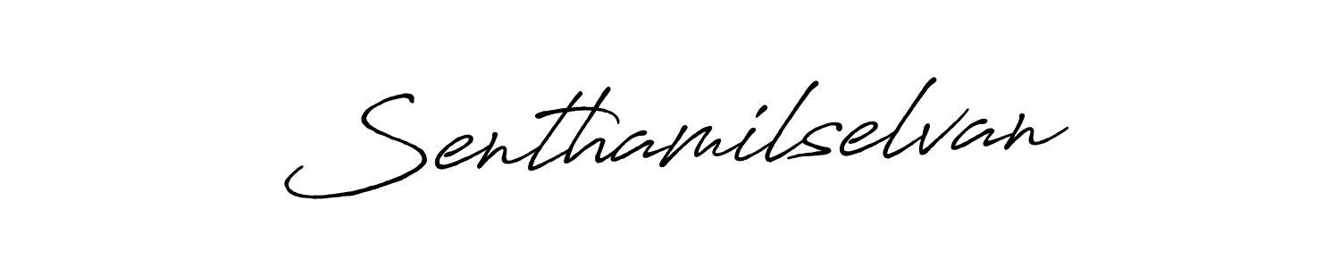 Senthamilselvan stylish signature style. Best Handwritten Sign (Antro_Vectra_Bolder) for my name. Handwritten Signature Collection Ideas for my name Senthamilselvan. Senthamilselvan signature style 7 images and pictures png