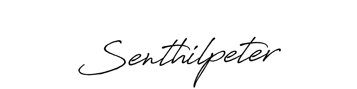 This is the best signature style for the Senthilpeter name. Also you like these signature font (Antro_Vectra_Bolder). Mix name signature. Senthilpeter signature style 7 images and pictures png
