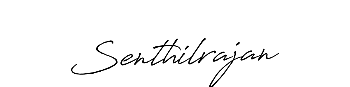 Senthilrajan stylish signature style. Best Handwritten Sign (Antro_Vectra_Bolder) for my name. Handwritten Signature Collection Ideas for my name Senthilrajan. Senthilrajan signature style 7 images and pictures png
