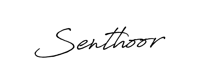 Once you've used our free online signature maker to create your best signature Antro_Vectra_Bolder style, it's time to enjoy all of the benefits that Senthoor name signing documents. Senthoor signature style 7 images and pictures png