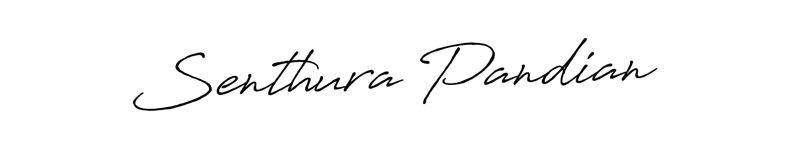 Senthura Pandian stylish signature style. Best Handwritten Sign (Antro_Vectra_Bolder) for my name. Handwritten Signature Collection Ideas for my name Senthura Pandian. Senthura Pandian signature style 7 images and pictures png