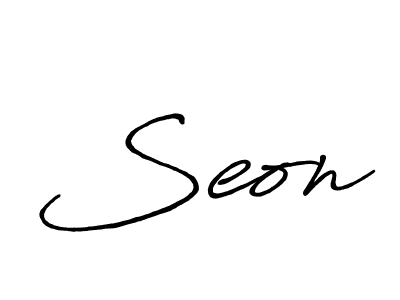 Also we have Seon name is the best signature style. Create professional handwritten signature collection using Antro_Vectra_Bolder autograph style. Seon signature style 7 images and pictures png