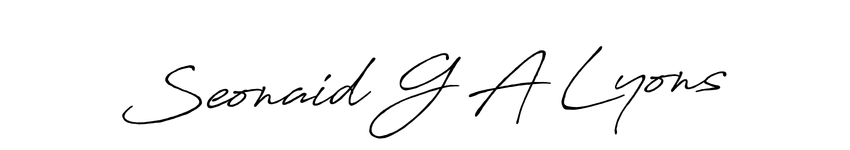 Here are the top 10 professional signature styles for the name Seonaid G A Lyons. These are the best autograph styles you can use for your name. Seonaid G A Lyons signature style 7 images and pictures png