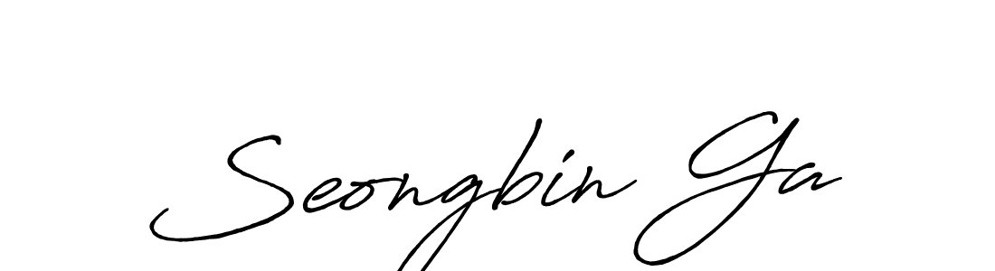 It looks lik you need a new signature style for name Seongbin Ga. Design unique handwritten (Antro_Vectra_Bolder) signature with our free signature maker in just a few clicks. Seongbin Ga signature style 7 images and pictures png