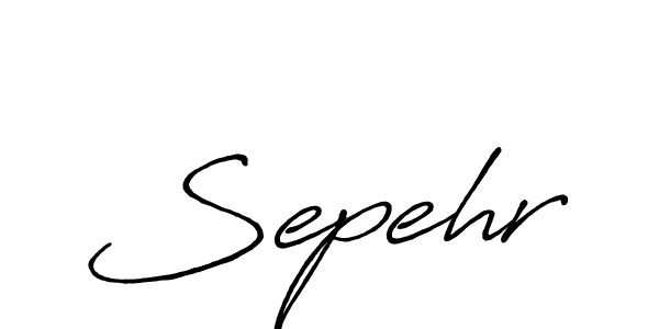 Make a short Sepehr signature style. Manage your documents anywhere anytime using Antro_Vectra_Bolder. Create and add eSignatures, submit forms, share and send files easily. Sepehr signature style 7 images and pictures png