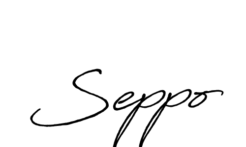 Similarly Antro_Vectra_Bolder is the best handwritten signature design. Signature creator online .You can use it as an online autograph creator for name Seppo. Seppo signature style 7 images and pictures png