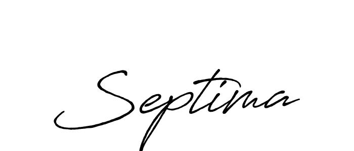 It looks lik you need a new signature style for name Septima. Design unique handwritten (Antro_Vectra_Bolder) signature with our free signature maker in just a few clicks. Septima signature style 7 images and pictures png