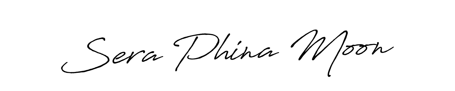 Use a signature maker to create a handwritten signature online. With this signature software, you can design (Antro_Vectra_Bolder) your own signature for name Sera Phina Moon. Sera Phina Moon signature style 7 images and pictures png