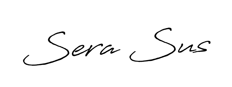 Sera Sus stylish signature style. Best Handwritten Sign (Antro_Vectra_Bolder) for my name. Handwritten Signature Collection Ideas for my name Sera Sus. Sera Sus signature style 7 images and pictures png