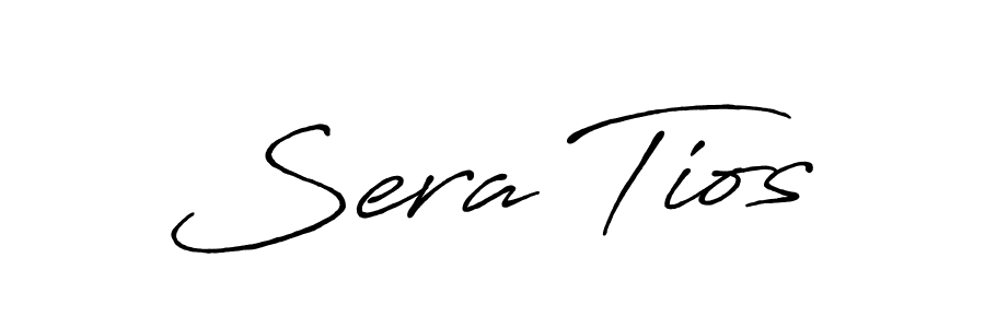 The best way (Antro_Vectra_Bolder) to make a short signature is to pick only two or three words in your name. The name Sera Tios include a total of six letters. For converting this name. Sera Tios signature style 7 images and pictures png