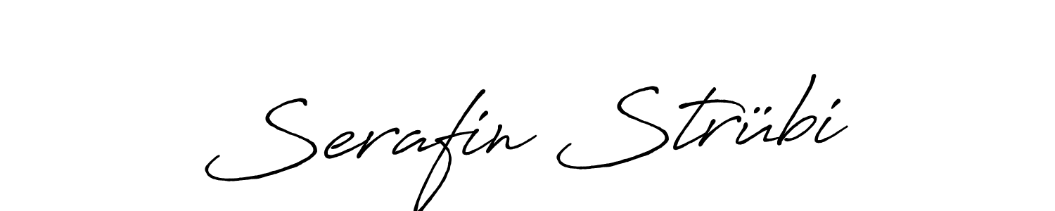 Make a beautiful signature design for name Serafin Strübi. Use this online signature maker to create a handwritten signature for free. Serafin Strübi signature style 7 images and pictures png