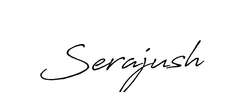 Similarly Antro_Vectra_Bolder is the best handwritten signature design. Signature creator online .You can use it as an online autograph creator for name Serajush. Serajush signature style 7 images and pictures png