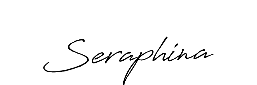It looks lik you need a new signature style for name Seraphina. Design unique handwritten (Antro_Vectra_Bolder) signature with our free signature maker in just a few clicks. Seraphina signature style 7 images and pictures png