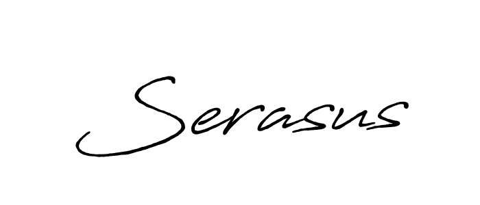 Also we have Serasus name is the best signature style. Create professional handwritten signature collection using Antro_Vectra_Bolder autograph style. Serasus signature style 7 images and pictures png