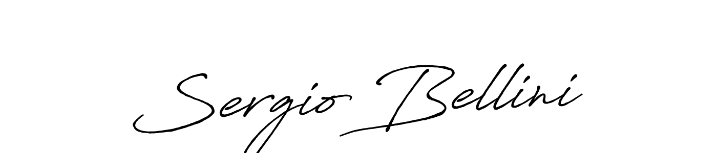 Make a beautiful signature design for name Sergio Bellini. Use this online signature maker to create a handwritten signature for free. Sergio Bellini signature style 7 images and pictures png