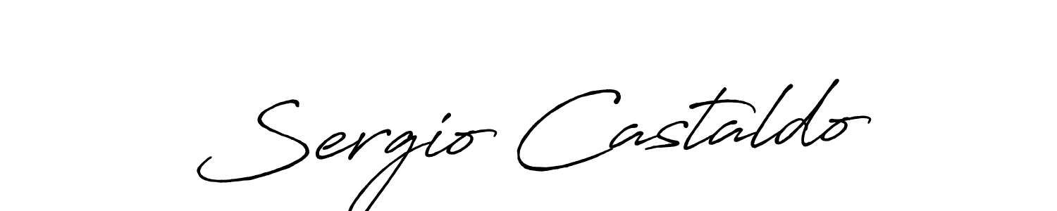 You can use this online signature creator to create a handwritten signature for the name Sergio Castaldo. This is the best online autograph maker. Sergio Castaldo signature style 7 images and pictures png