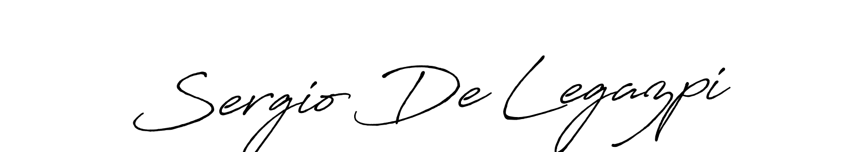 Similarly Antro_Vectra_Bolder is the best handwritten signature design. Signature creator online .You can use it as an online autograph creator for name Sergio De Legazpi. Sergio De Legazpi signature style 7 images and pictures png