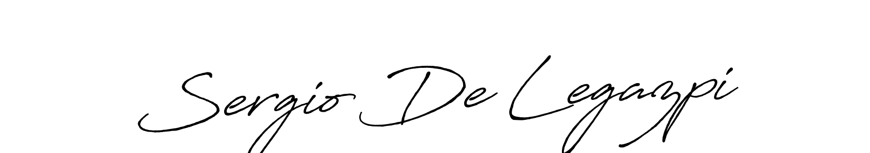 Similarly Antro_Vectra_Bolder is the best handwritten signature design. Signature creator online .You can use it as an online autograph creator for name Sergio De Legazpi. Sergio De Legazpi signature style 7 images and pictures png