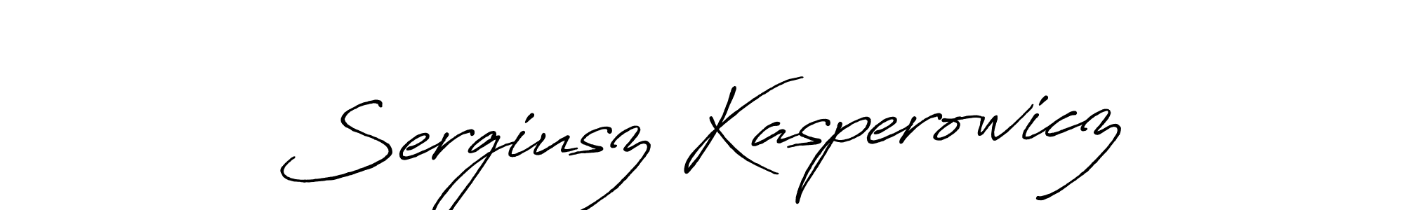 Make a beautiful signature design for name Sergiusz Kasperowicz. Use this online signature maker to create a handwritten signature for free. Sergiusz Kasperowicz signature style 7 images and pictures png