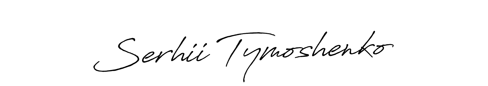 Make a short Serhii Tymoshenko signature style. Manage your documents anywhere anytime using Antro_Vectra_Bolder. Create and add eSignatures, submit forms, share and send files easily. Serhii Tymoshenko signature style 7 images and pictures png