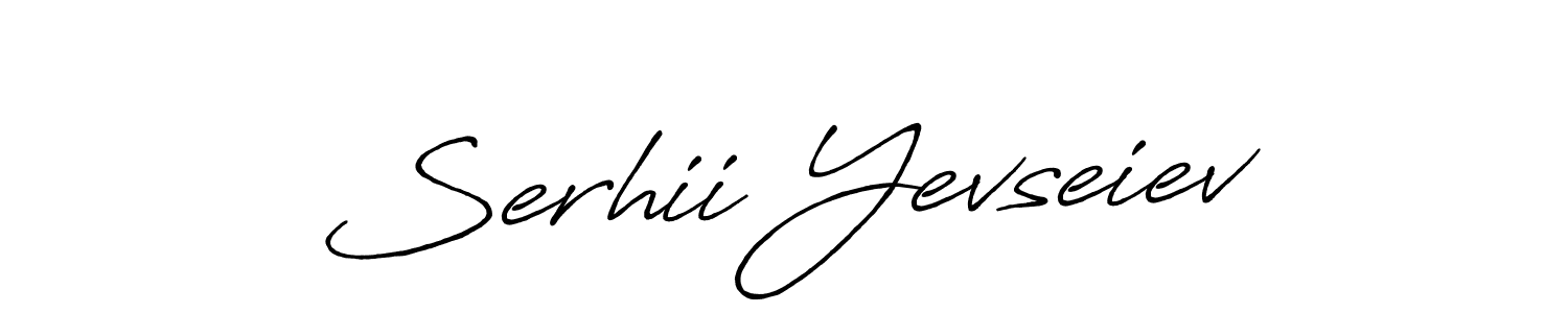 Here are the top 10 professional signature styles for the name Serhii Yevseiev. These are the best autograph styles you can use for your name. Serhii Yevseiev signature style 7 images and pictures png