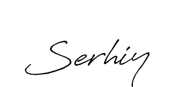 It looks lik you need a new signature style for name Serhiy. Design unique handwritten (Antro_Vectra_Bolder) signature with our free signature maker in just a few clicks. Serhiy signature style 7 images and pictures png