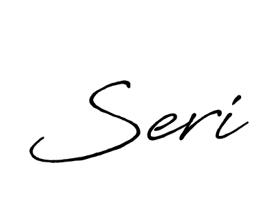 Also we have Seri name is the best signature style. Create professional handwritten signature collection using Antro_Vectra_Bolder autograph style. Seri signature style 7 images and pictures png