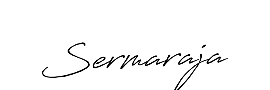 Make a beautiful signature design for name Sermaraja. With this signature (Antro_Vectra_Bolder) style, you can create a handwritten signature for free. Sermaraja signature style 7 images and pictures png