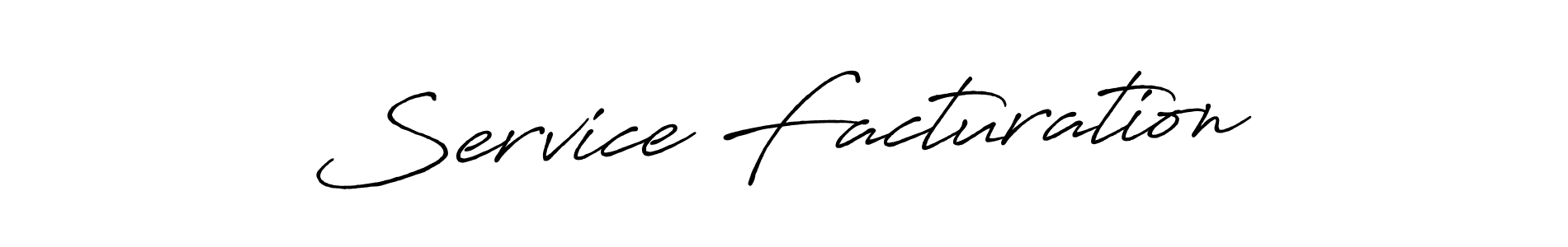 Best and Professional Signature Style for Service Facturation. Antro_Vectra_Bolder Best Signature Style Collection. Service Facturation signature style 7 images and pictures png