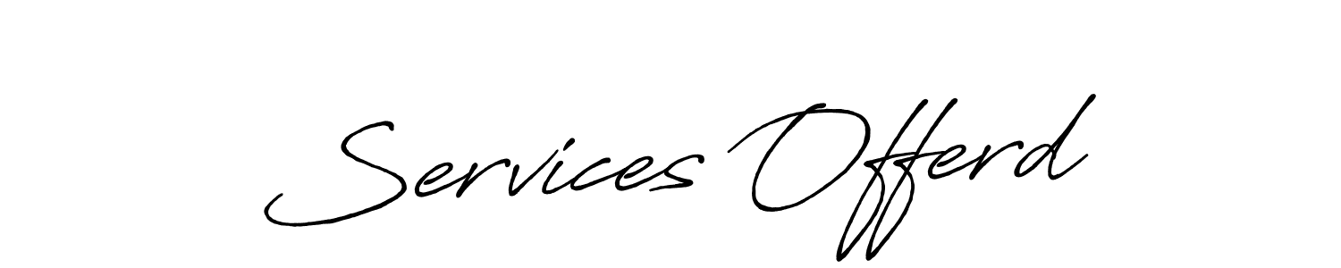 You can use this online signature creator to create a handwritten signature for the name Services Offerd. This is the best online autograph maker. Services Offerd signature style 7 images and pictures png