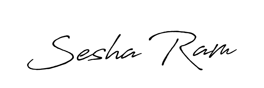 Once you've used our free online signature maker to create your best signature Antro_Vectra_Bolder style, it's time to enjoy all of the benefits that Sesha Ram name signing documents. Sesha Ram signature style 7 images and pictures png